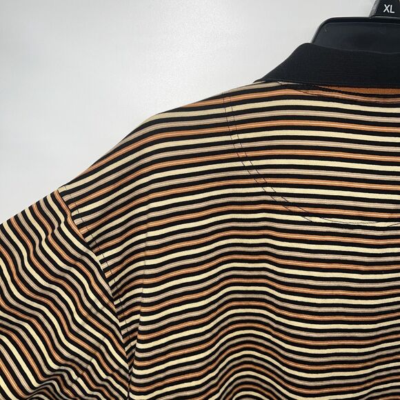 T. Harris Button Up Adult XL Multicolor Mens Short Sleeve Cotton Polo - Picture 11 of 15